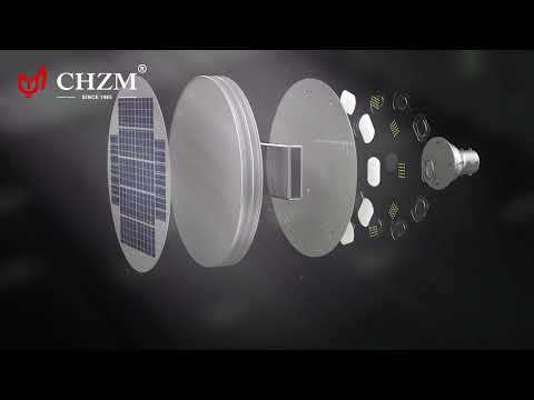 Engineering UFO solar street light