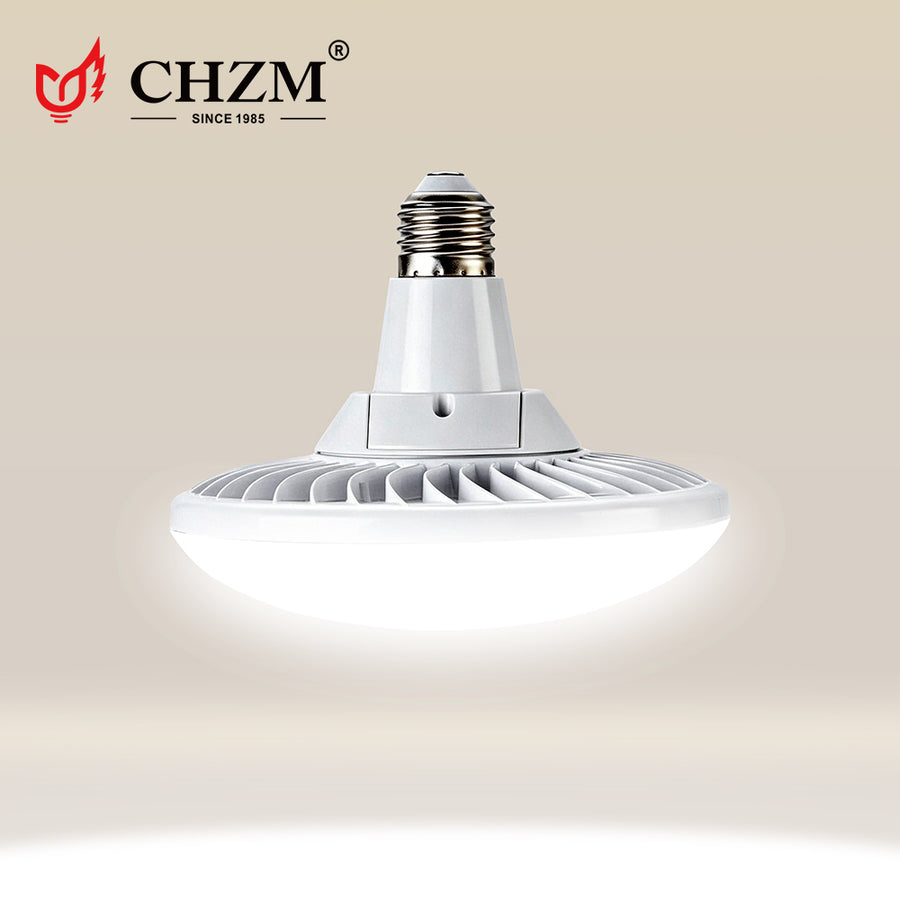 CHZM Detachable Die-Cast Aluminum UFO LED Bulb 30W 50W 60W High Bay Lamp for Warehouse Factory Shop AC165-265V — Buy Wholesale | CHZM Lighting