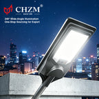 CHZM ZS712 Series Solar Street Light - LED Bulb Factory Wholesale