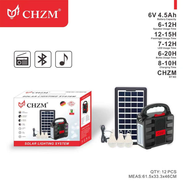Solar Powered Emergency Light Outdoor | CHZM Lighting — Wholesale LED Lighting | CHZM