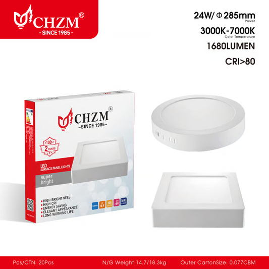 LED Surface panel lighting