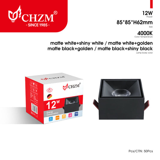 CHZM Commercial Lighting Commercial downlight Customizable