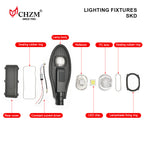 250W LED Street Light Outdoor | CHZM Lighting