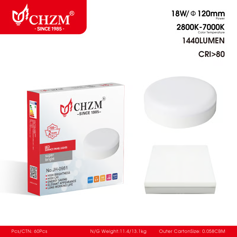 LED Surface frameless panel light