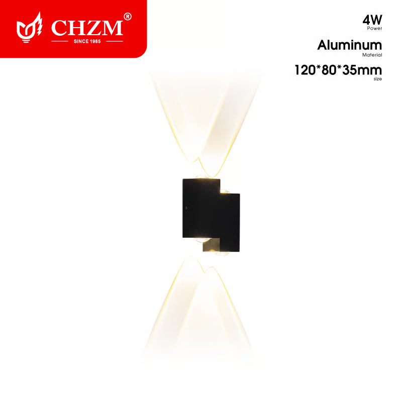 LED wall light