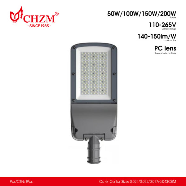 200W Adjustable LED Street Light for Outdoor Roads | CHZM Lighting — Wholesale LED Lighting | CHZM