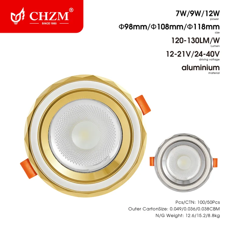3W-12W LED Downlight for Indoor Ceilings | CHZM Lighting — Buy Wholesale | CHZM Lighting