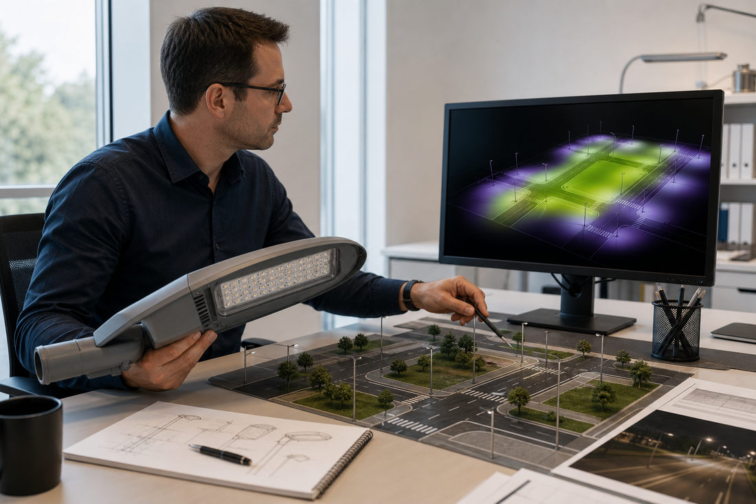 LED Street Light Beam Angle and Roadway Layout: A Buyer Guide