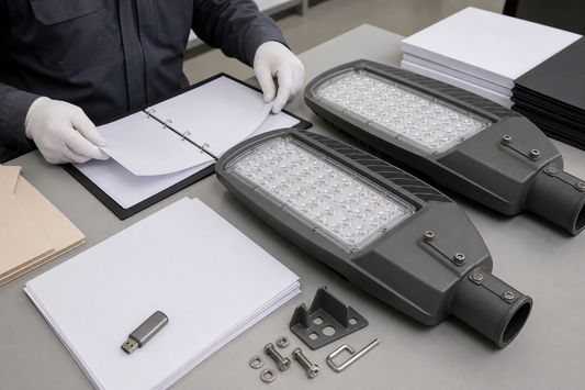 LED Street Light Project Handover Documents: A Buyer Closeout Checklist