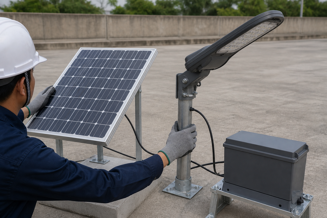 Solar Panel and Street Light Energy Balance: A Buyer Worksheet