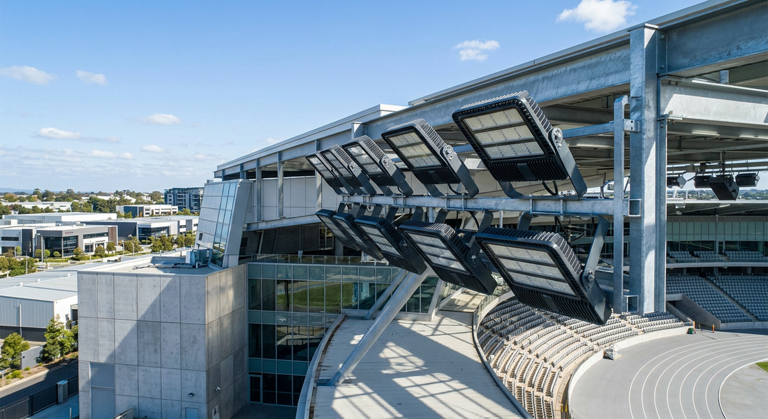 IP66 LED flood light guide — LED Flood Light real-world application photo