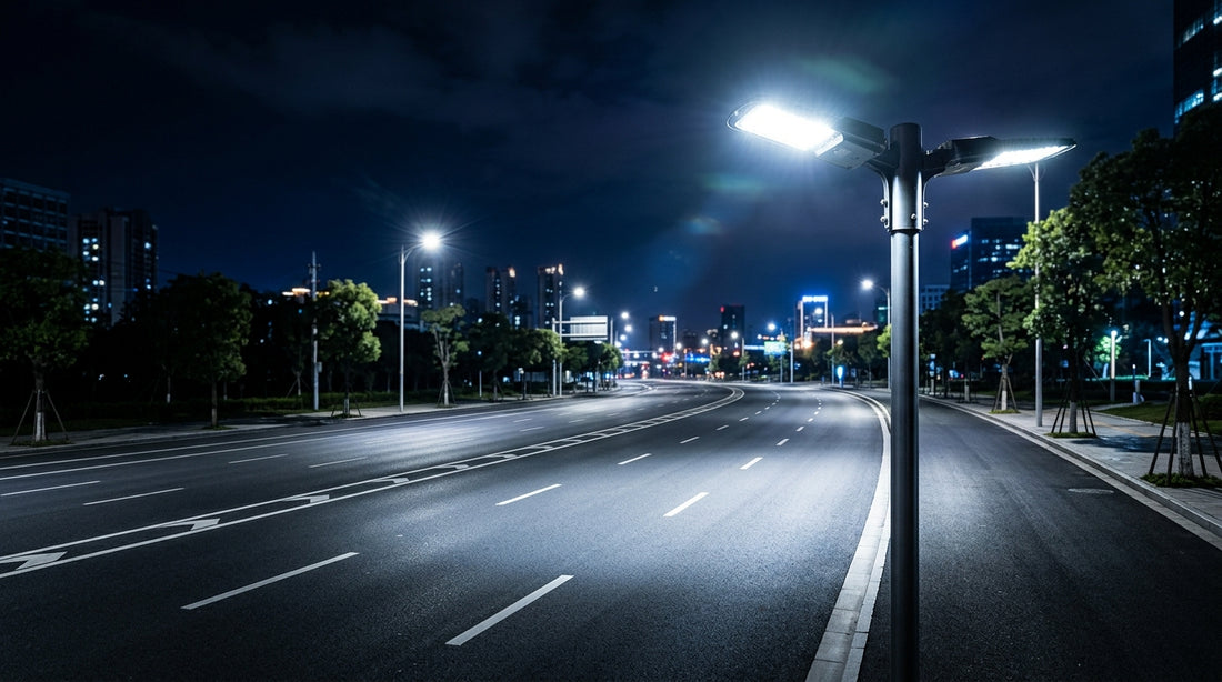 earth getting ever brighter — LED Street Light real-world application photo