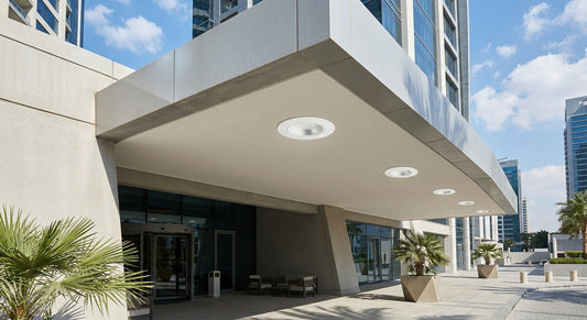 LED can light case study — LED Downlight real-world application photo