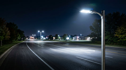 saginaw township schools launch — LED Street Light real-world application photo