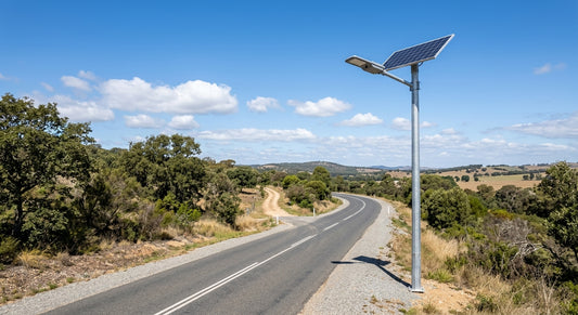 solar powered LED lamp SASO IEC certification guide — Solar LED Street Light real-world application photo
