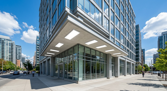 36w troffer led vs fluorescent — LED Panel Light real-world application photo