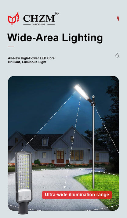 Light-controlled streetlights