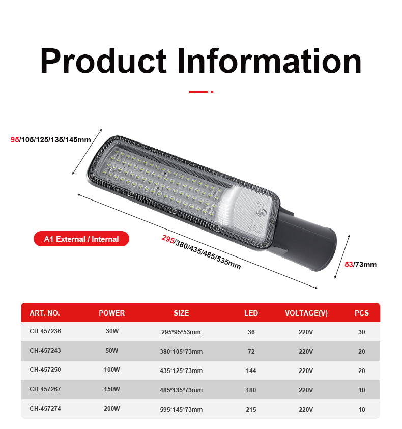 Light-controlled streetlights