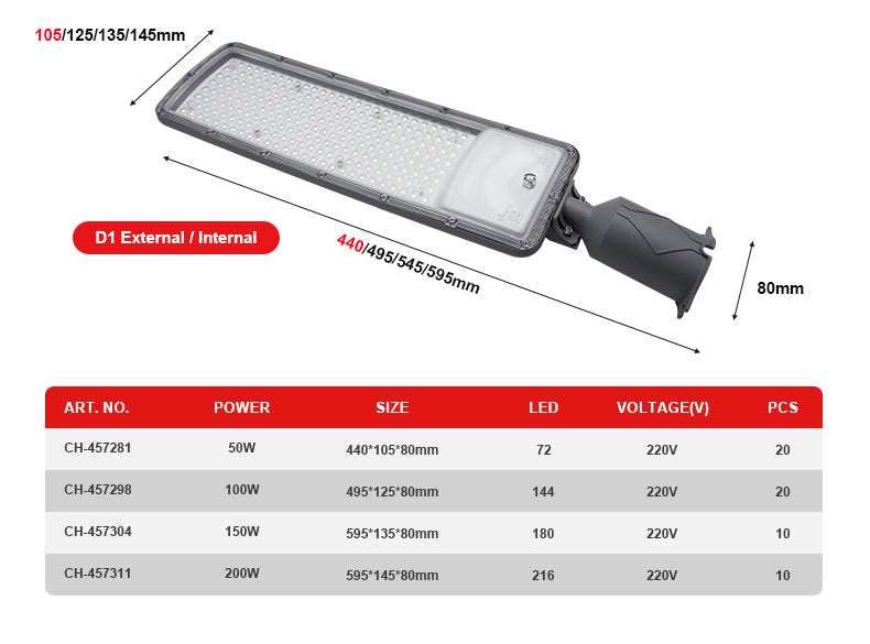 Light-controlled streetlights