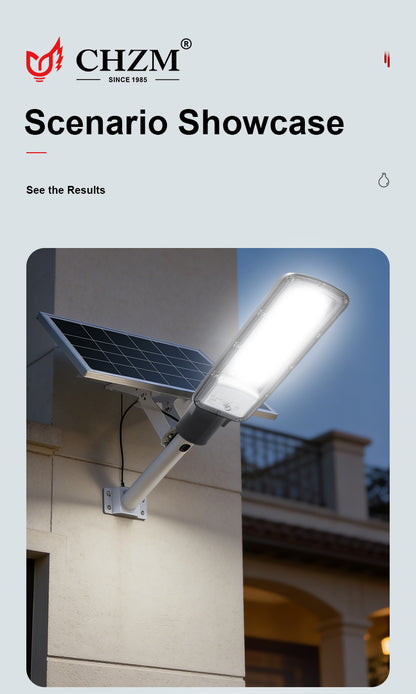 Light-controlled streetlights