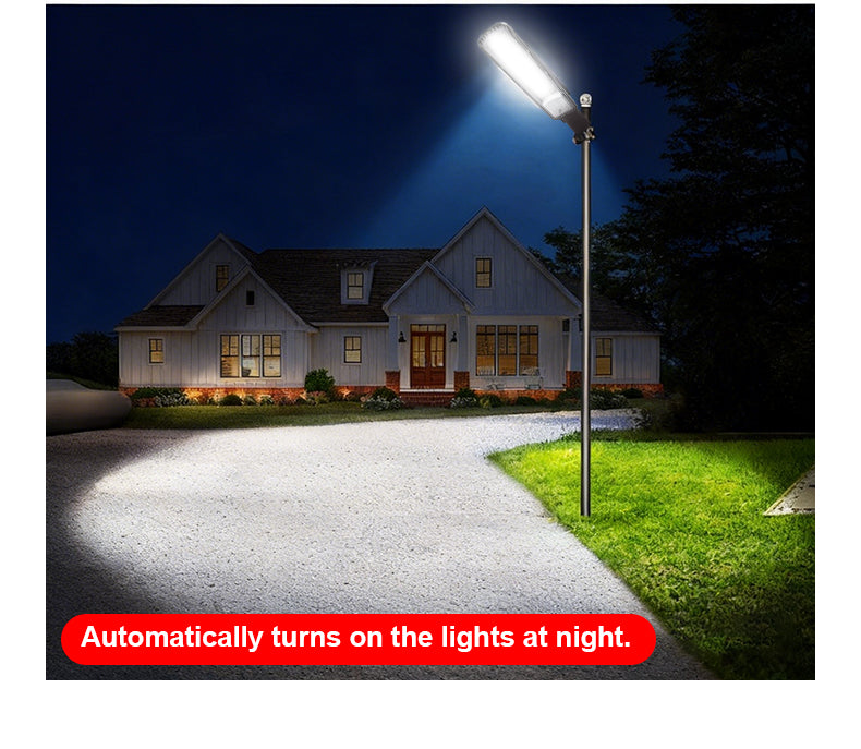 Light-controlled streetlights