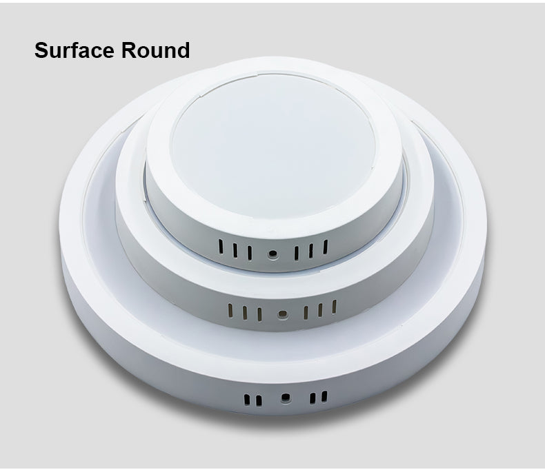 All-Plastic Integrated LED Downlight: Rust-proof & IP44 Moisture-proof for Office/Home