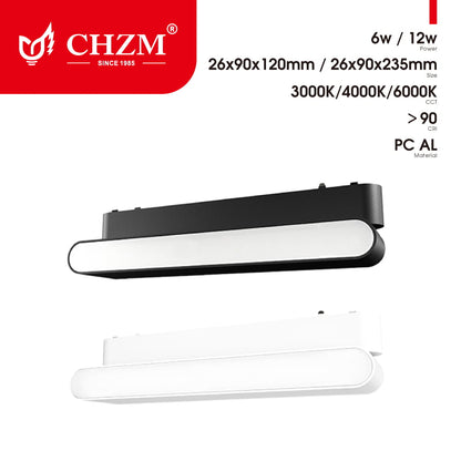 Magnetic track light