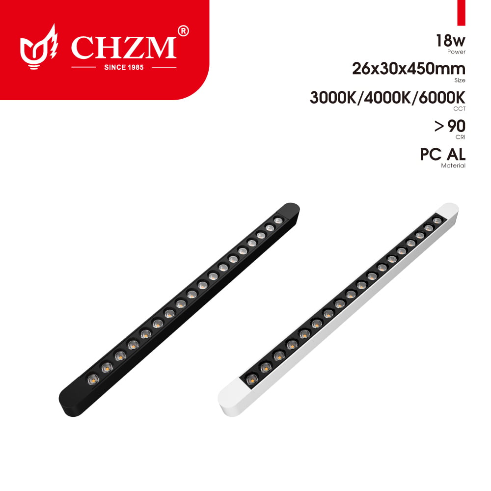 Magnetic track light