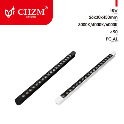 Magnetic track light