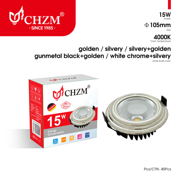 Adjustable LED Indoor Downlight | CHZM Lighting — Wholesale LED Lighting | CHZM