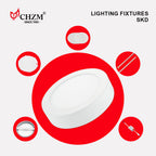 24W LED Panel Light Indoor | CHZM Lighting