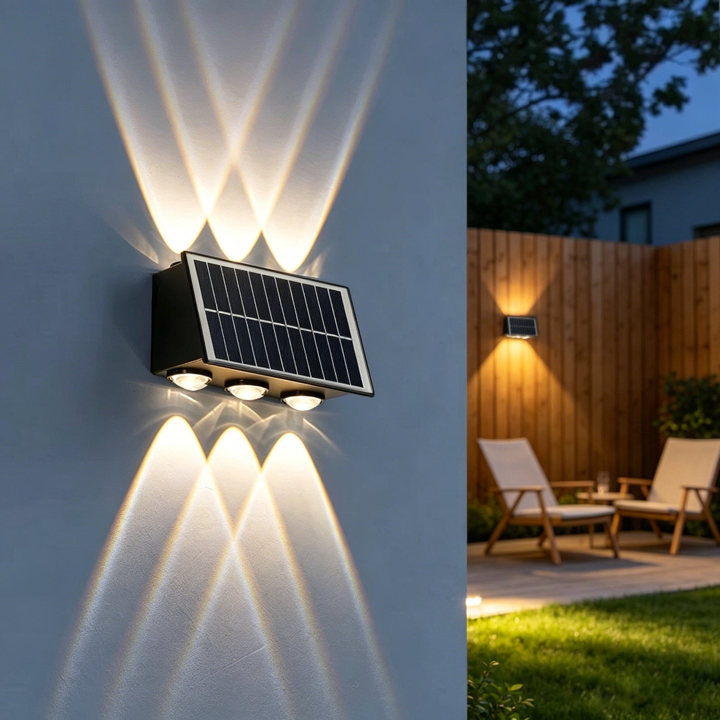 Solar Wall Light