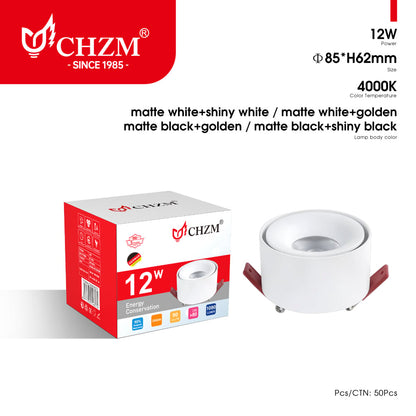 CHZM Commercial Lighting Commercial downlight Customizable