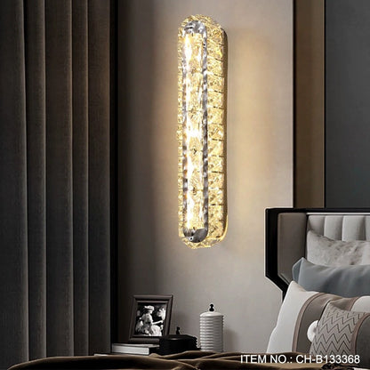 Crystal wall lamp