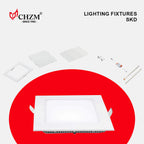 24W LED Panel Light Commercial Ceiling | CHZM Lighting