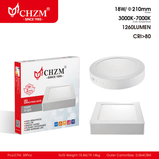 LED Surface panel lighting