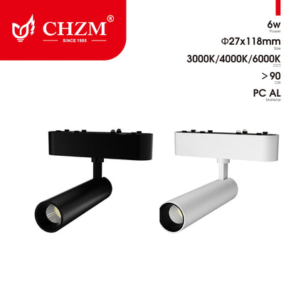Magnetic track light