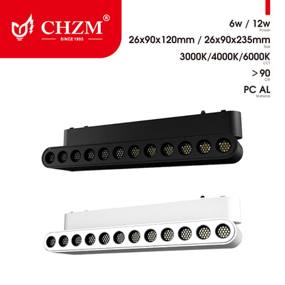 Magnetic track light