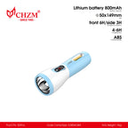 1W+8LED Rechargeable Flashlight Emergency Light | CHZM Lighting