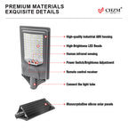 CHZM ZS712 Series Solar Street Light - LED Bulb Factory Wholesale