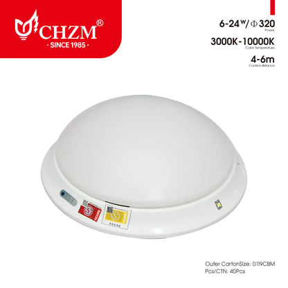Fire emergency ceiling light