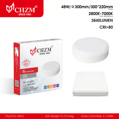 LED Surface frameless panel light