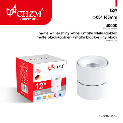 CHZM Commercial Lighting Commercial downlight Customizable
