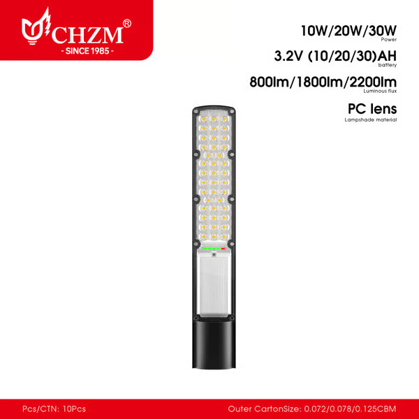 200W Solar LED Street Light Outdoor | CHZM Lighting — Wholesale LED Lighting | CHZM