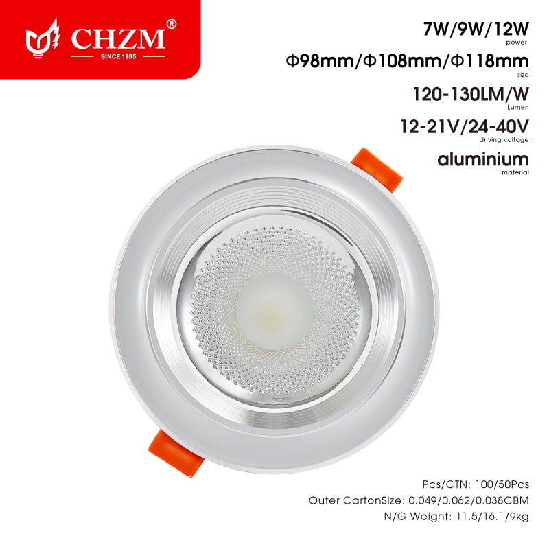 12W LED Downlight for Indoor Office Lighting | CHZM Lighting — Buy Wholesale | CHZM Lighting