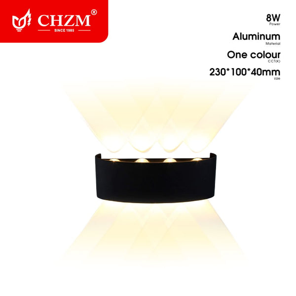 Modern LED Wall Light, Aluminum Indoor Sconce — Wholesale LED Lighting | CHZM
