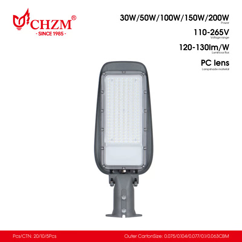 200W Smart LED Street Light with Motion Sensor | CHZM Lighting — Buy Wholesale | CHZM Lighting
