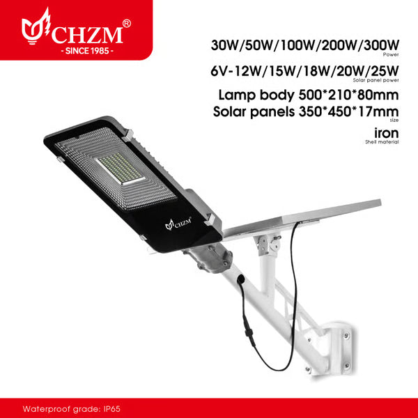Waterproof LED Solar Street Light — Wholesale LED Lighting | CHZM