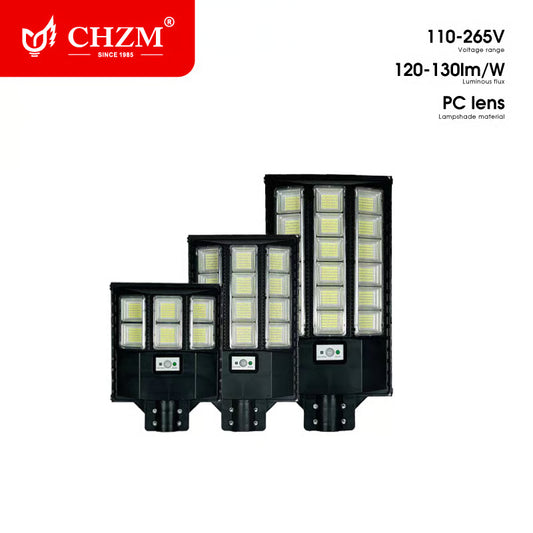 Integrated solar street light