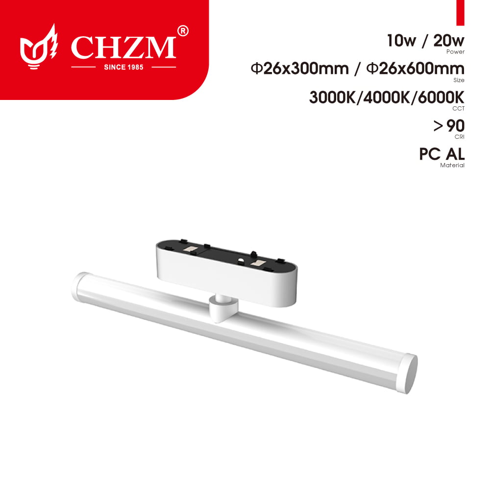 Magnetic track light